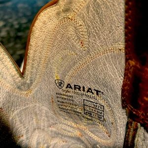 Ariat leather boots